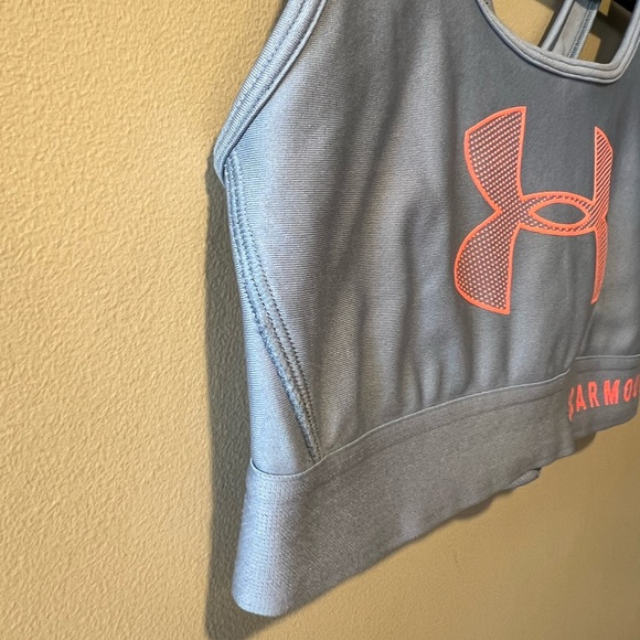 Under Armour Slate Blue Sports Bra - Picture 3 of 8